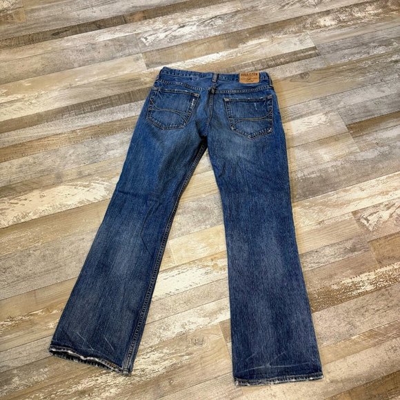 Men's Hollister Button Fly Factory Distressed Jeans - 32x32 - Picture 8 of 11